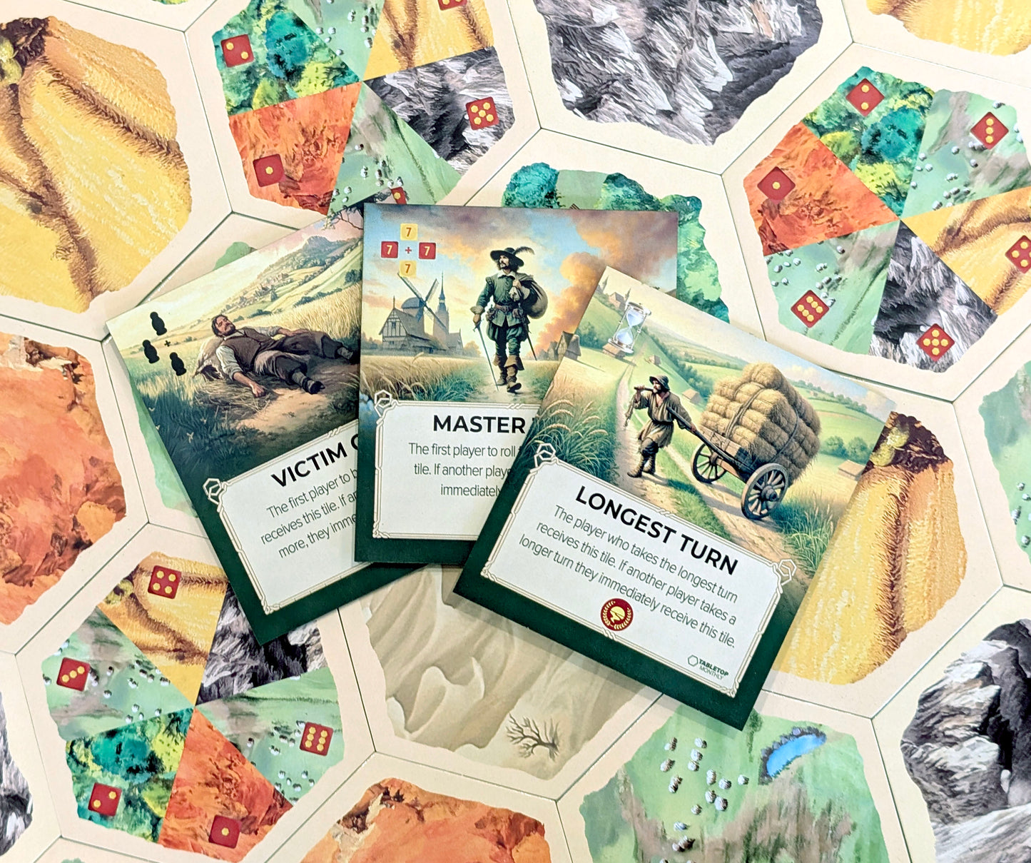 Victim Card Tile compatible with Catan's Settlers of Catan, Seafarers, and Catan Expansions, 6th Edition