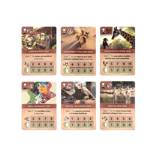 Final Scoring Cards expansion compatible with Capstone Games' Ark Nova