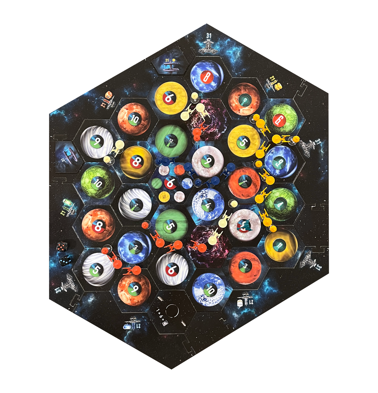 Dark Planet Scenario Expansion compatible with Catan's Star Trek Catan