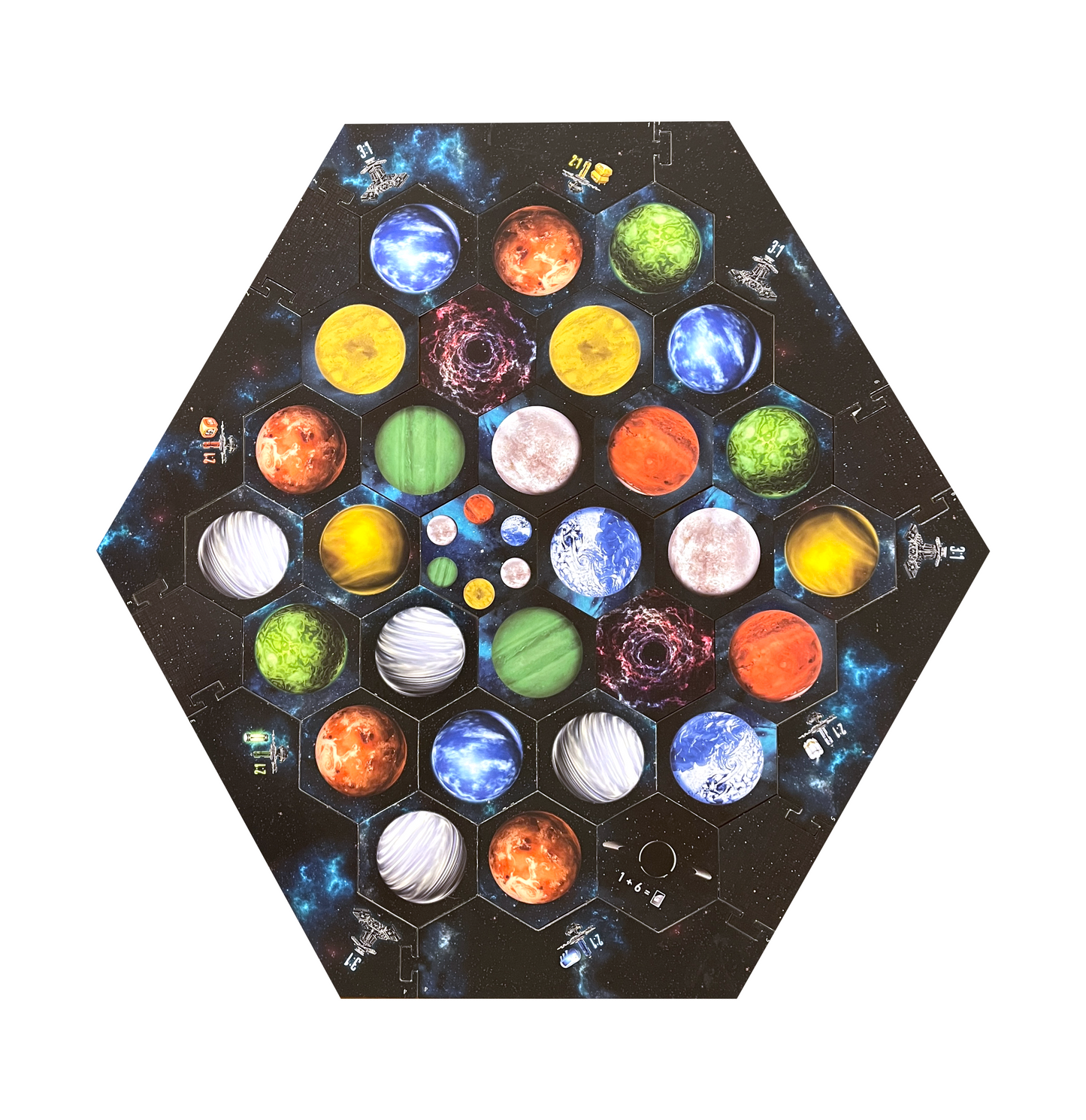 Dark Planet Scenario Expansion compatible with Catan's Star Trek Catan