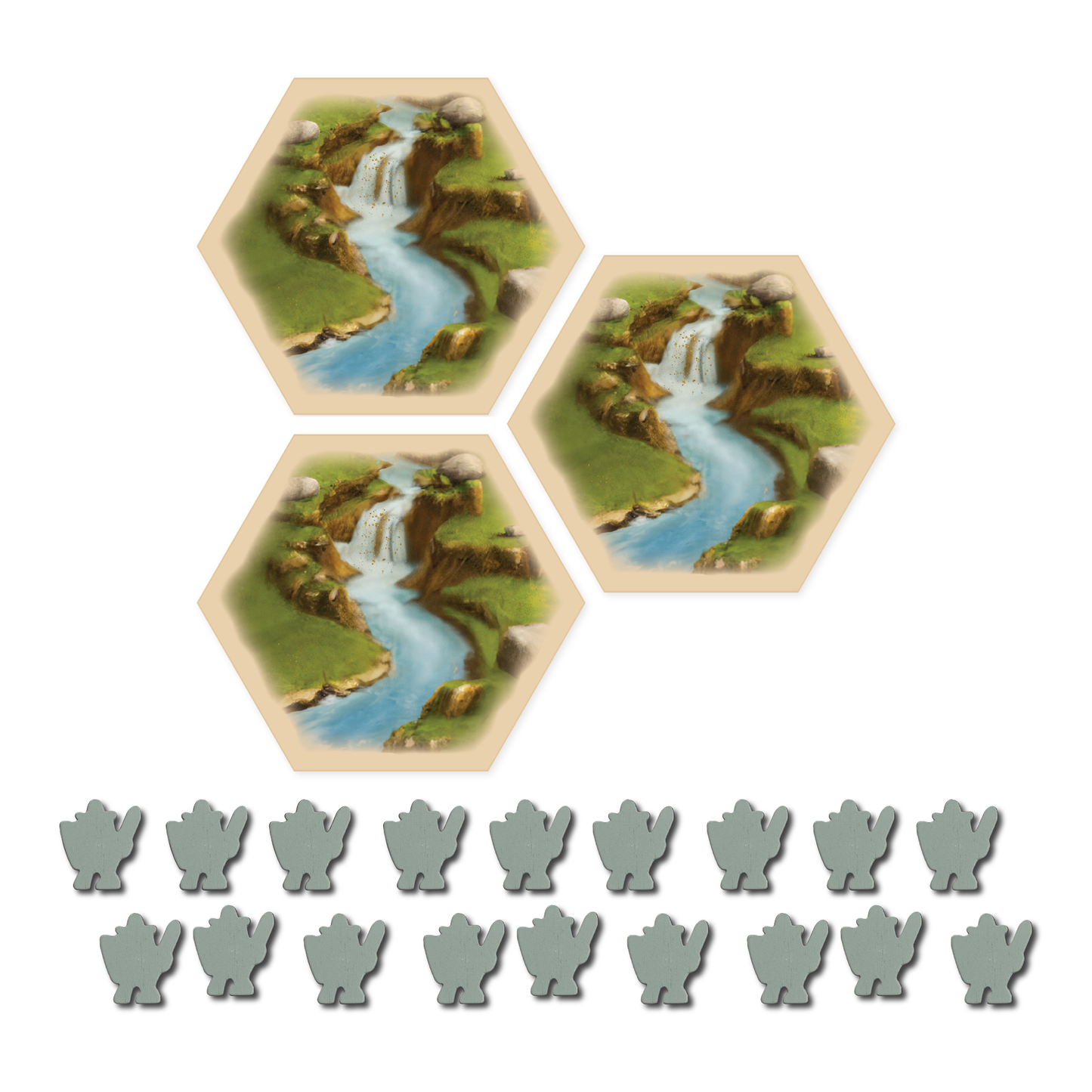 Dark Knights Scenario compatible with Catan's Settlers of Catan and Seafarers
