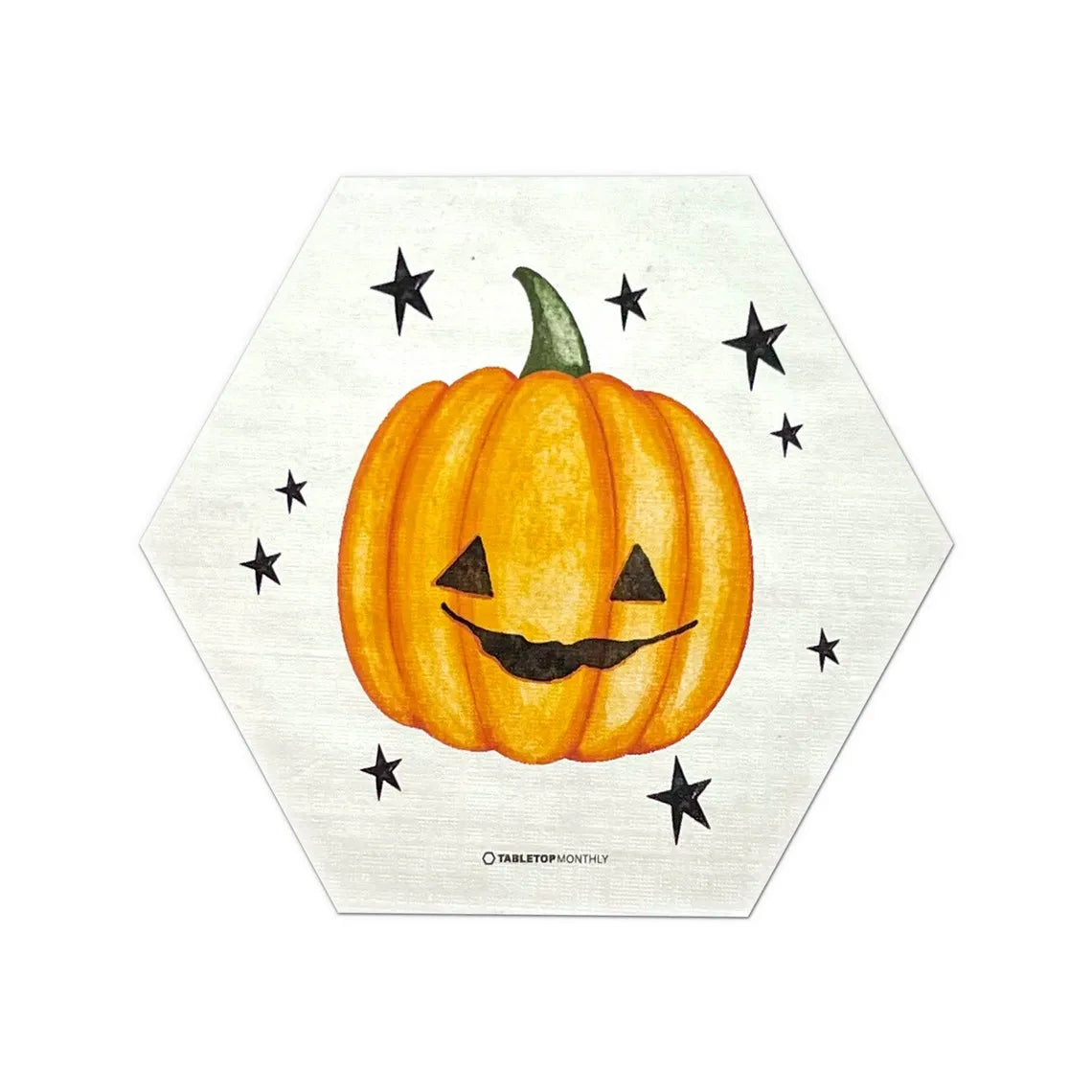 Trick or Treat Halloween Scenario Hex and Pumpkin Meeple Tokens Holiday Expansion compatible with Catan's Settlers of Catan