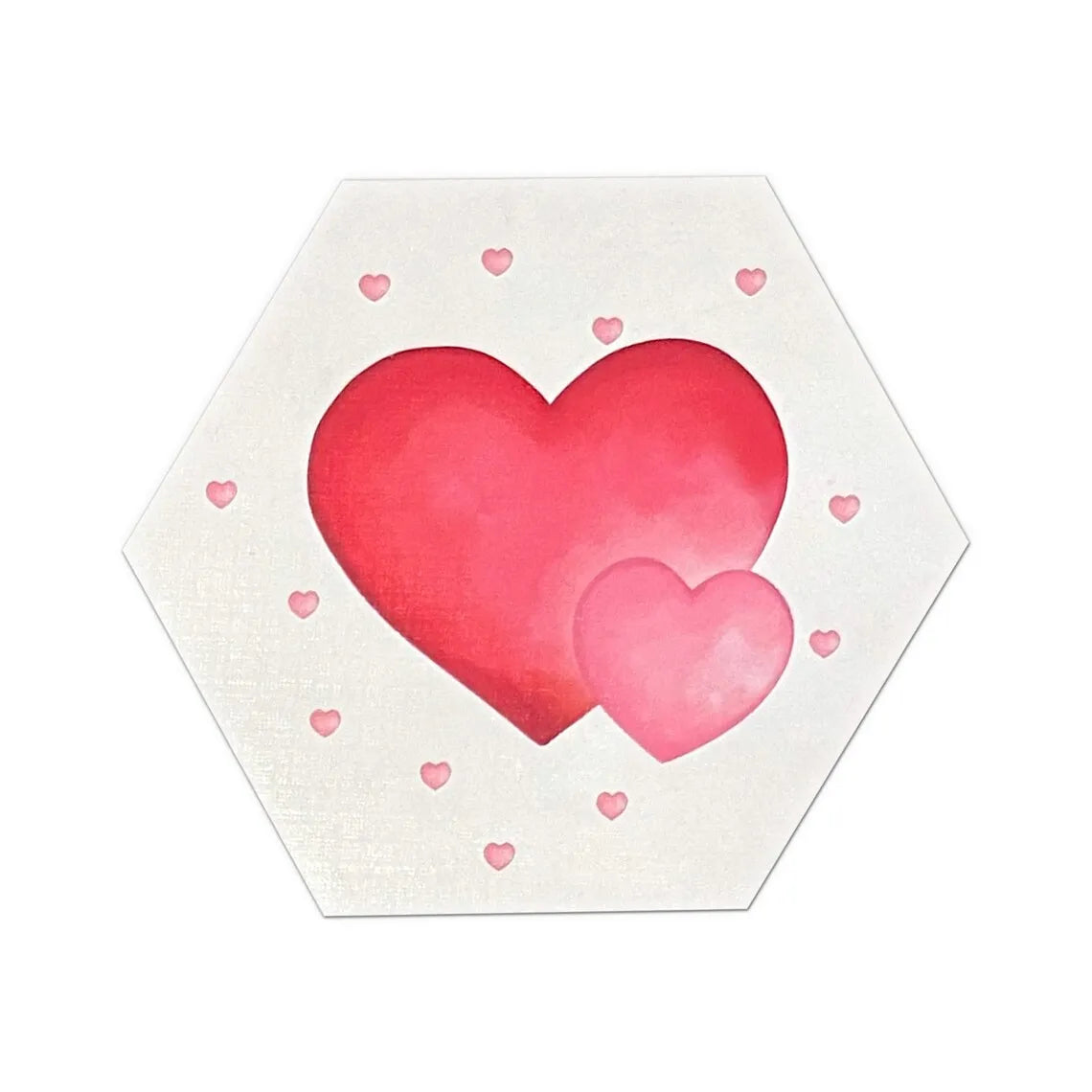 Valentines Love Letter Scenario Hex and Heart Meeple Tokens Holiday Expansion compatible with Catan’s Settlers of Catan