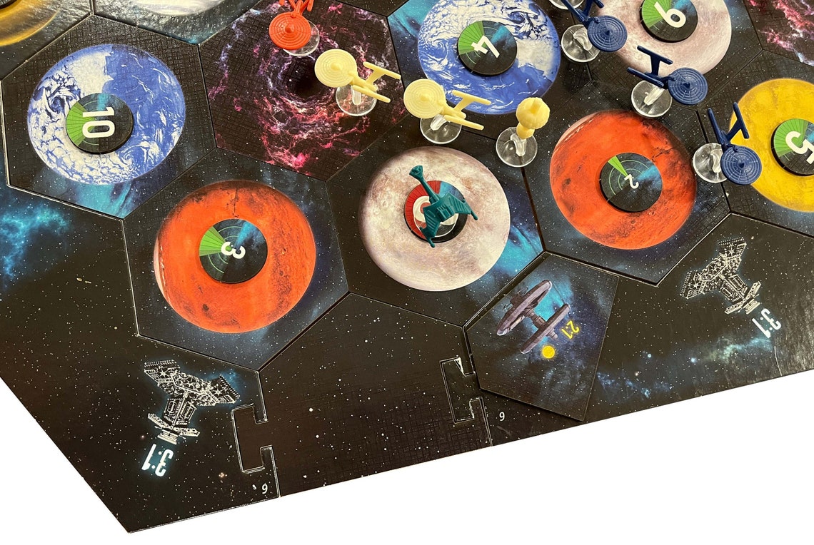 Wormhole Scenario Expansion Set compatible with Catan's Star Trek Catan