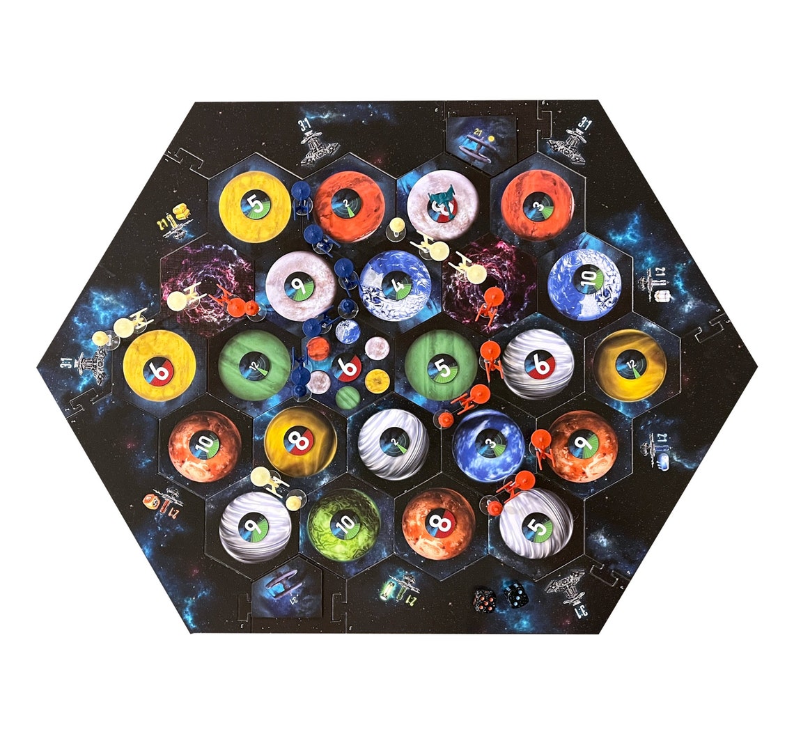 Wormhole Scenario Expansion Set compatible with Catan's Star Trek Catan