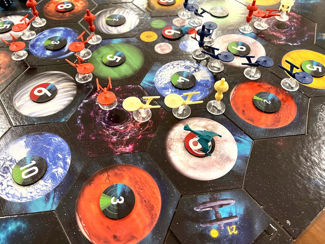 Wormhole Scenario Expansion Set compatible with Catan's Star Trek Catan