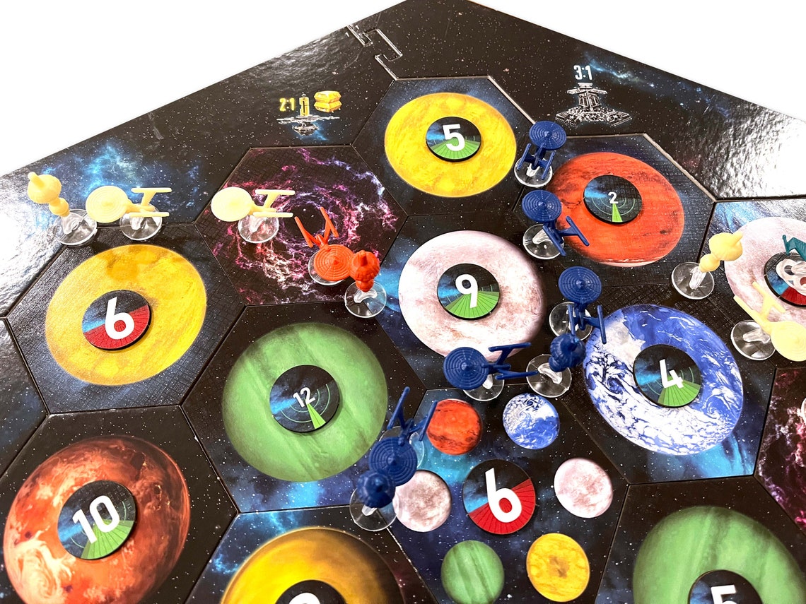 Wormhole Scenario Expansion Set compatible with Catan's Star Trek Catan