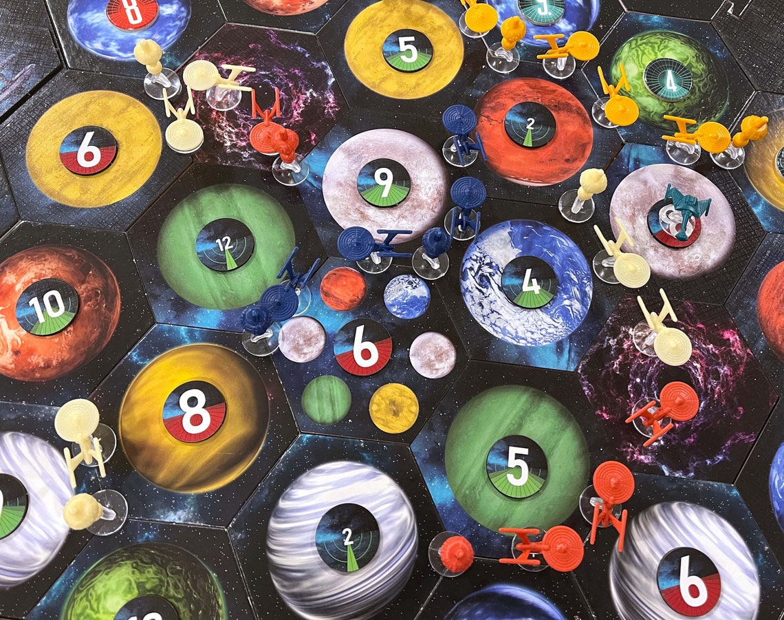 Wormhole Scenario Expansion Set compatible with Catan's Star Trek Catan