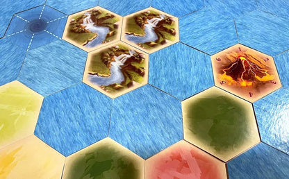 Whirlpool Portal Scenario Hexes compatible with Catan's Seafarers, Cities and Knights and other Settlers of Catan Expansions