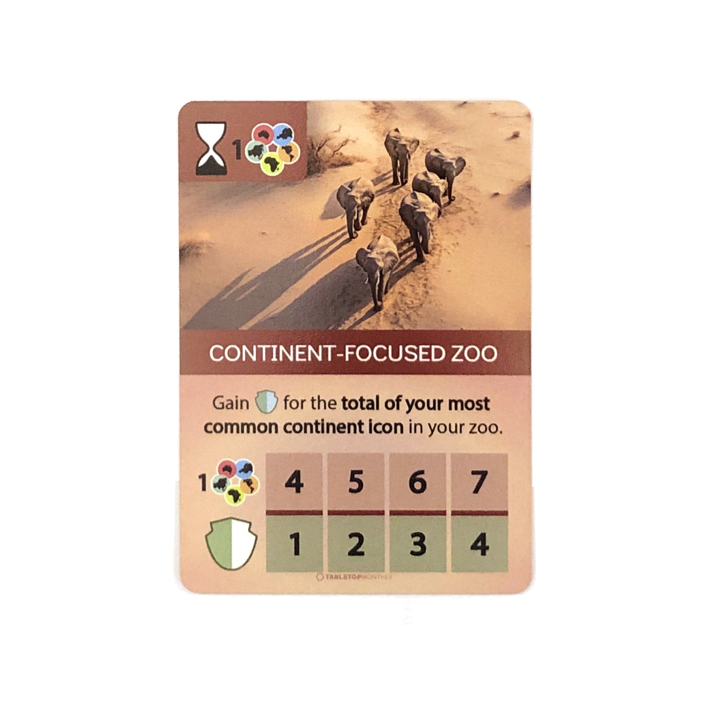 Final Scoring Cards expansion compatible with Capstone Games' Ark Nova