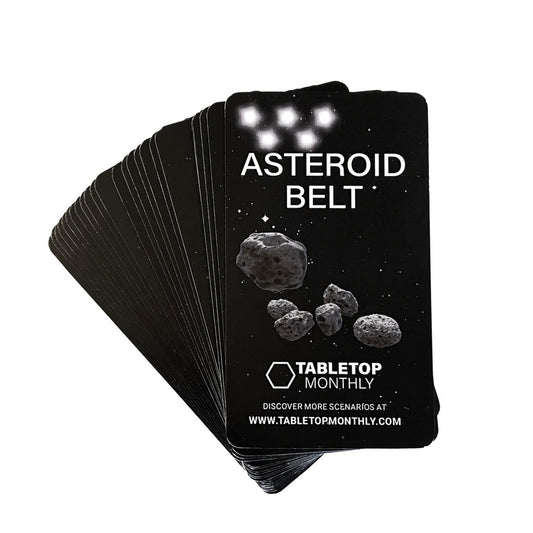 Asteroid Belt Scenario Expansion Deck compatible with Catan's Starfarers of Catan