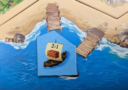 Replacement Port Tokens compatible with Catan's Settlers of Catan