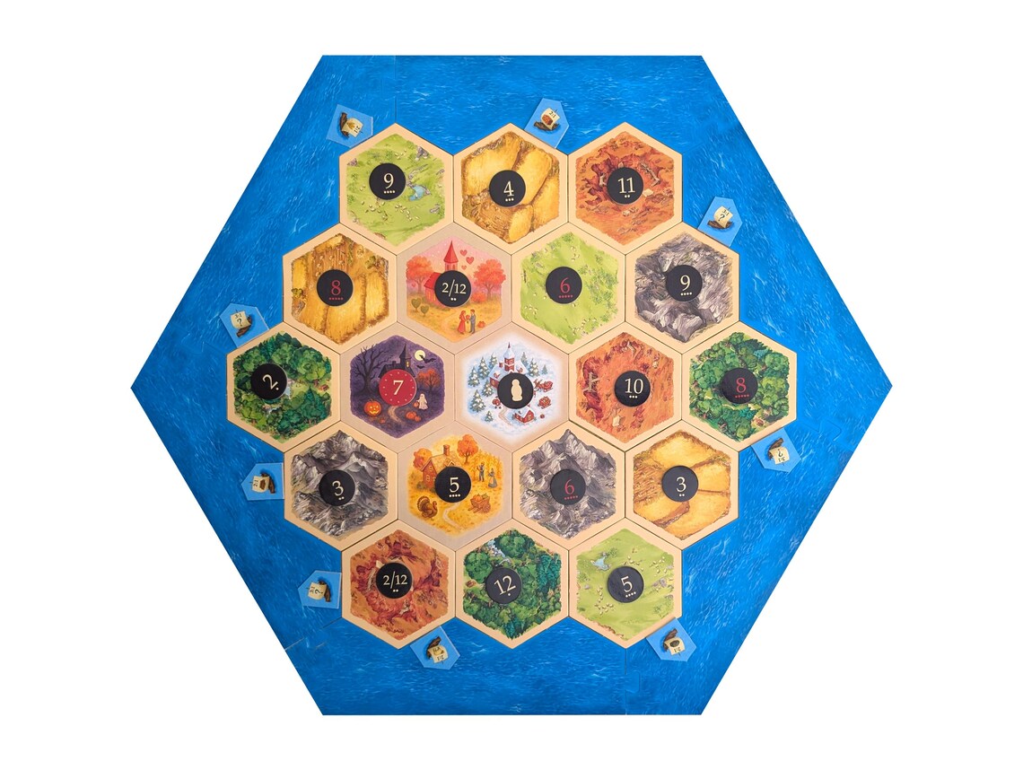 Replacement Port Tokens compatible with Catan's Settlers of Catan