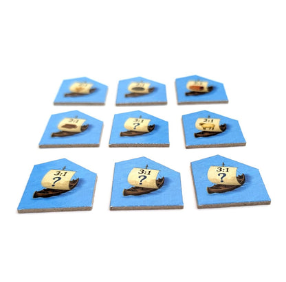 Replacement Port Tokens compatible with Catan's Settlers of Catan