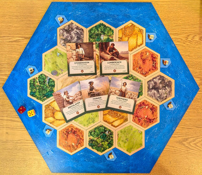 Profession Tile Cards compatible with Catan's Settlers of Catan, Seafarers, and Catan Expansions, 6th Edition (Copy)