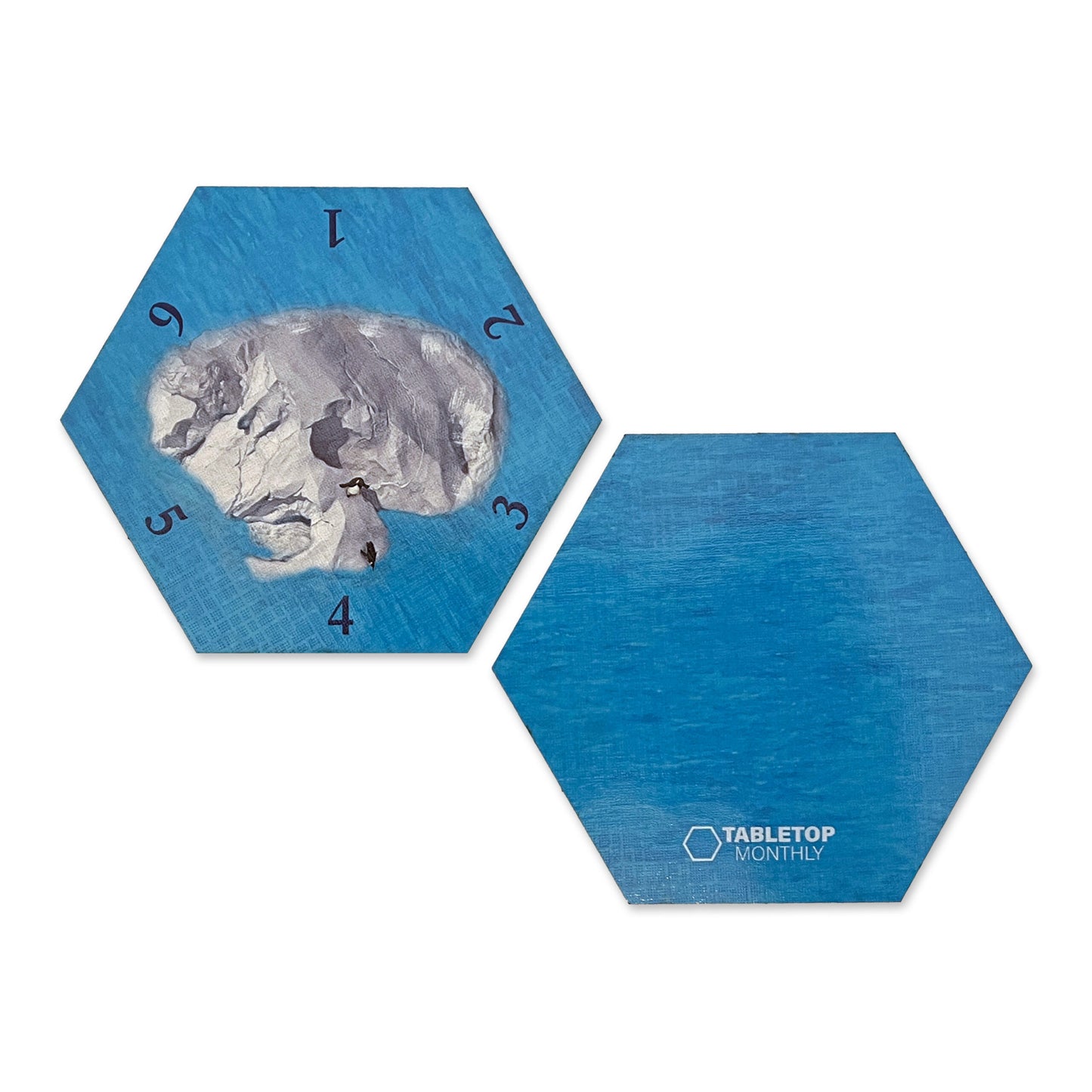 Iceberg Ocean Sea Hex 3-Pack compatible with Catan's Settlers of Catan Seafarers, Cities and Knights and Catan Expansions