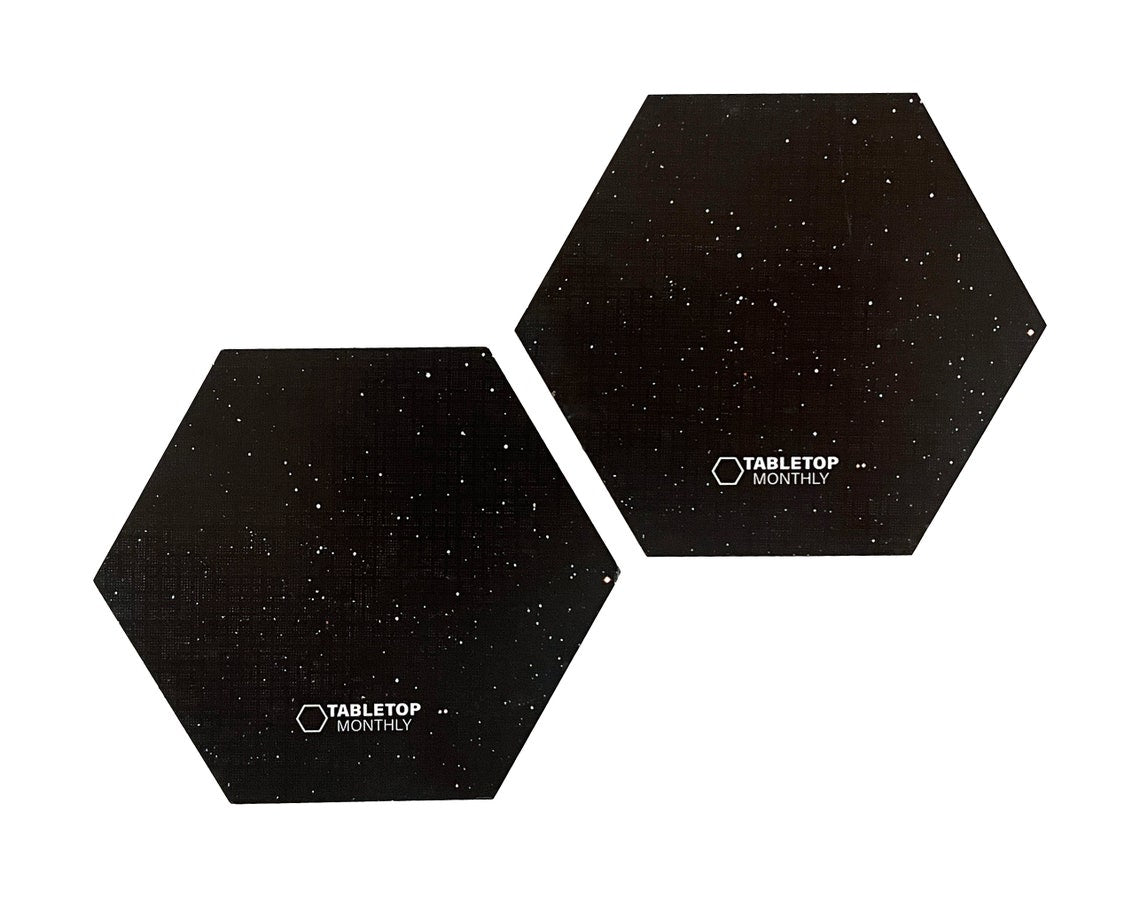 Planet Hexes and Border Extenders Board Expansion compatible with Catan's Star Trek Catan